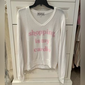 Wildfox V-Neck Sweatshirt